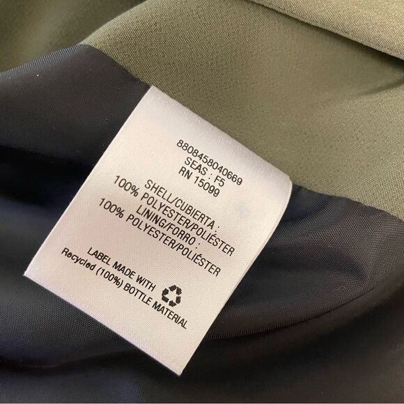 Metaphor Missy Waterfall Open Front Jacket in Olive Night Size XL NWT - Picture 7 of 7